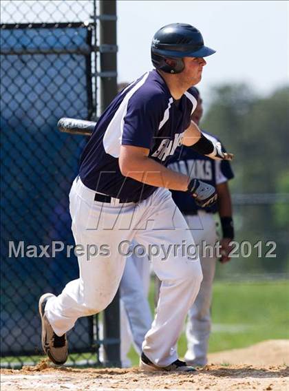 Thumbnail 2 in Eastport-South Manor vs Smithtown East - Section XI Class AA Playoffs photogallery.