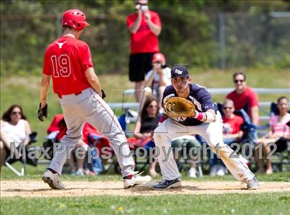 Thumbnail 2 in Eastport-South Manor vs Smithtown East - Section XI Class AA Playoffs photogallery.