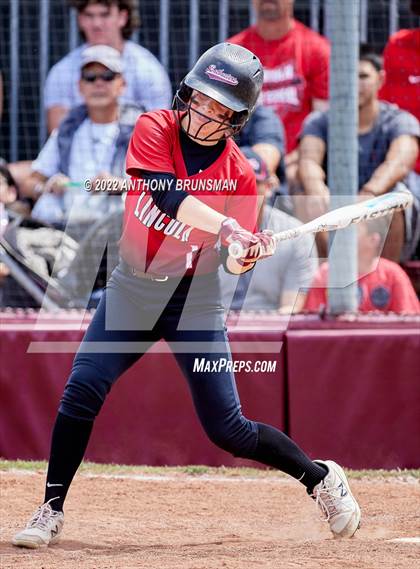 Thumbnail 2 in Sheldon vs. Lincoln (CIF SJS D1 Final) photogallery.