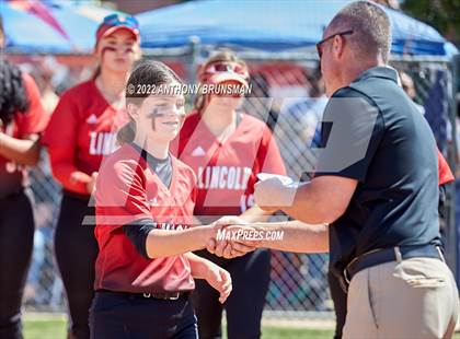 Thumbnail 2 in Sheldon vs. Lincoln (CIF SJS D1 Final) photogallery.