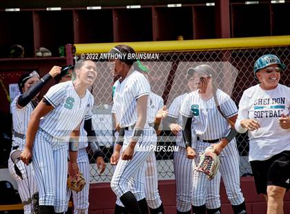Thumbnail 2 in Sheldon vs. Lincoln (CIF SJS D1 Final) photogallery.