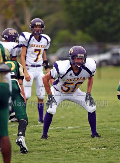 Thumbnail 3 in Legacy Christian Academy vs. Sabine Pass photogallery.