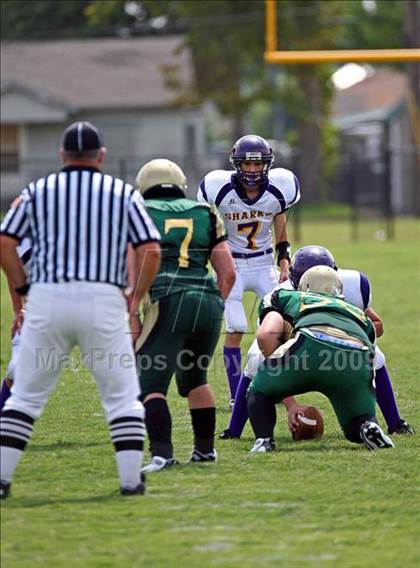 Thumbnail 3 in Legacy Christian Academy vs. Sabine Pass photogallery.
