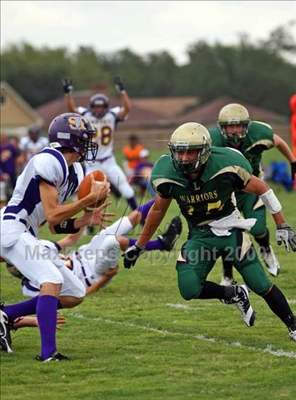 Thumbnail 2 in Legacy Christian Academy vs. Sabine Pass photogallery.