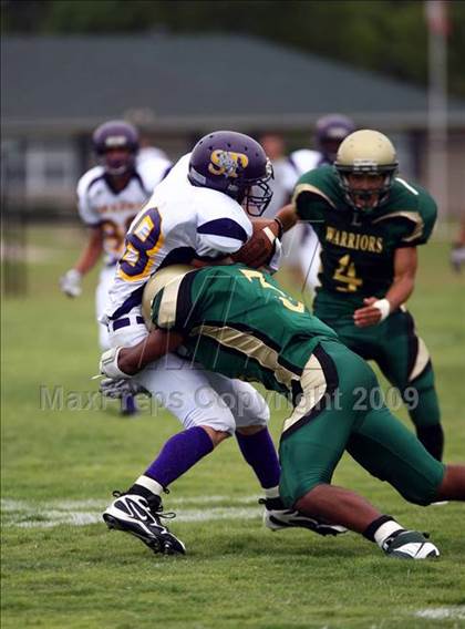 Thumbnail 2 in Legacy Christian Academy vs. Sabine Pass photogallery.