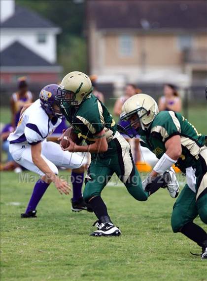 Thumbnail 2 in Legacy Christian Academy vs. Sabine Pass photogallery.