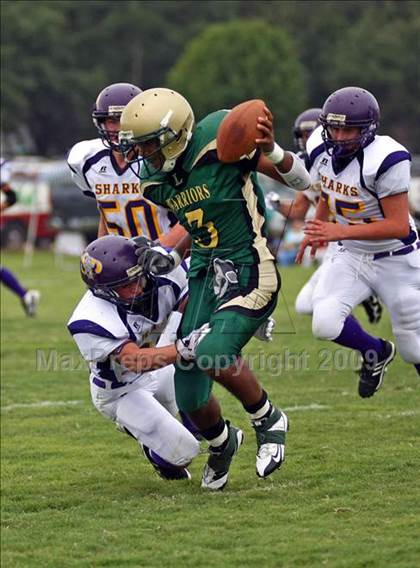 Thumbnail 3 in Legacy Christian Academy vs. Sabine Pass photogallery.