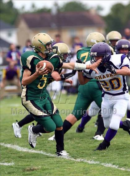 Thumbnail 1 in Legacy Christian Academy vs. Sabine Pass photogallery.