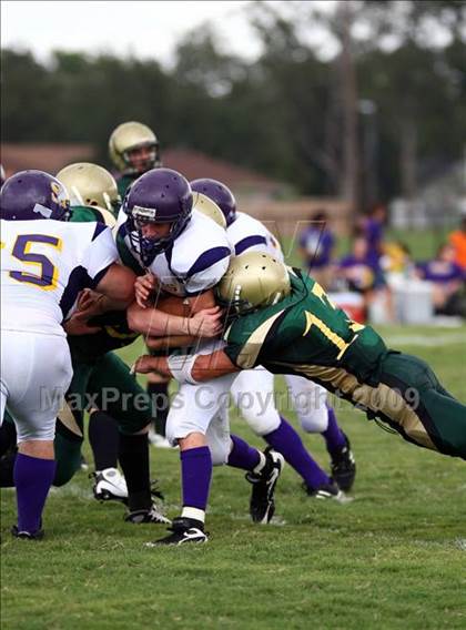 Thumbnail 1 in Legacy Christian Academy vs. Sabine Pass photogallery.