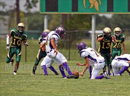 Thumbnail 3 in Legacy Christian Academy vs. Sabine Pass photogallery.