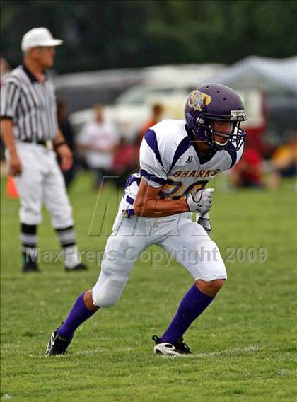 Thumbnail 2 in Legacy Christian Academy vs. Sabine Pass photogallery.
