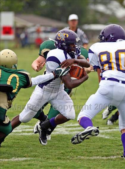 Thumbnail 1 in Legacy Christian Academy vs. Sabine Pass photogallery.