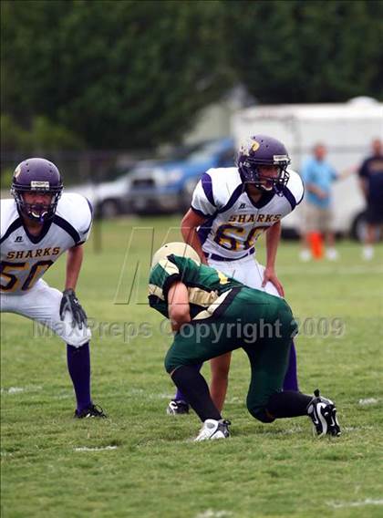Thumbnail 2 in Legacy Christian Academy vs. Sabine Pass photogallery.