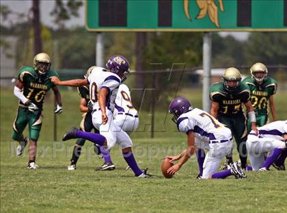 Thumbnail 2 in Legacy Christian Academy vs. Sabine Pass photogallery.