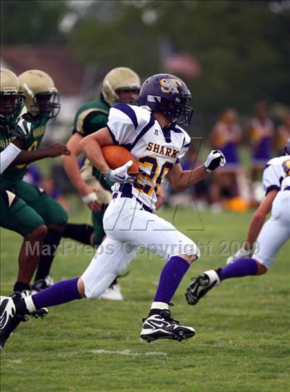 Thumbnail 2 in Legacy Christian Academy vs. Sabine Pass photogallery.