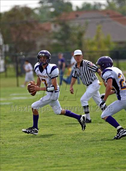 Thumbnail 1 in Legacy Christian Academy vs. Sabine Pass photogallery.