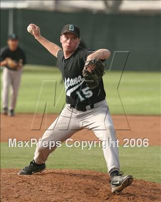 Thumbnail 2 in Sultana @ Cerritos Valley Christian (Section Playoffs) photogallery.