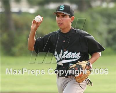 Thumbnail 2 in Sultana @ Cerritos Valley Christian (Section Playoffs) photogallery.