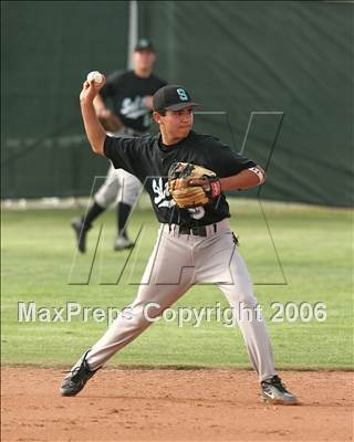 Thumbnail 2 in Sultana @ Cerritos Valley Christian (Section Playoffs) photogallery.
