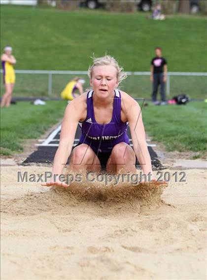 Thumbnail 1 in Iowa City Sherwood Relays (Long Jump/High Jump) photogallery.