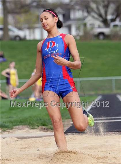 Thumbnail 2 in Iowa City Sherwood Relays (Long Jump/High Jump) photogallery.