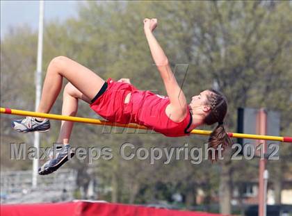 Thumbnail 2 in Iowa City Sherwood Relays (Long Jump/High Jump) photogallery.