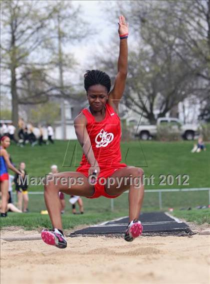 Thumbnail 2 in Iowa City Sherwood Relays (Long Jump/High Jump) photogallery.