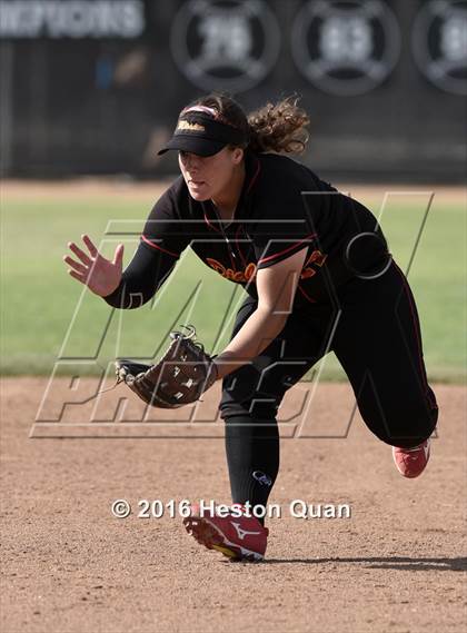 Thumbnail 3 in Orange Lutheran vs. Mission Viejo (Michelle Carew Classic) photogallery.