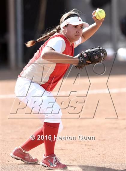 Thumbnail 3 in Orange Lutheran vs. Mission Viejo (Michelle Carew Classic) photogallery.