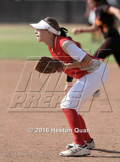 Thumbnail 3 in Orange Lutheran vs. Mission Viejo (Michelle Carew Classic) photogallery.