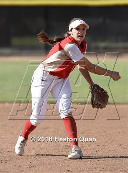 Thumbnail 3 in Orange Lutheran vs. Mission Viejo (Michelle Carew Classic) photogallery.