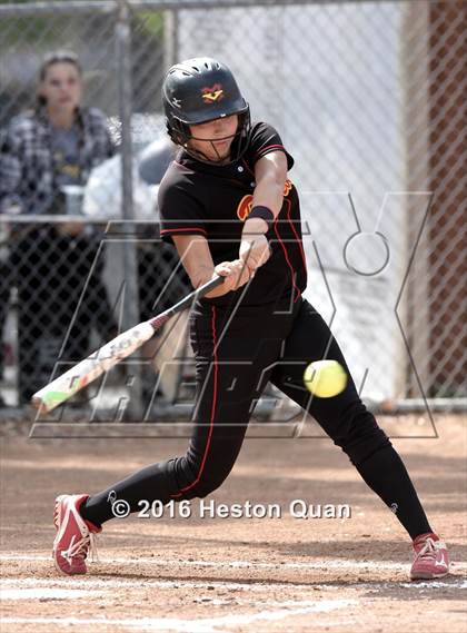 Thumbnail 3 in Orange Lutheran vs. Mission Viejo (Michelle Carew Classic) photogallery.