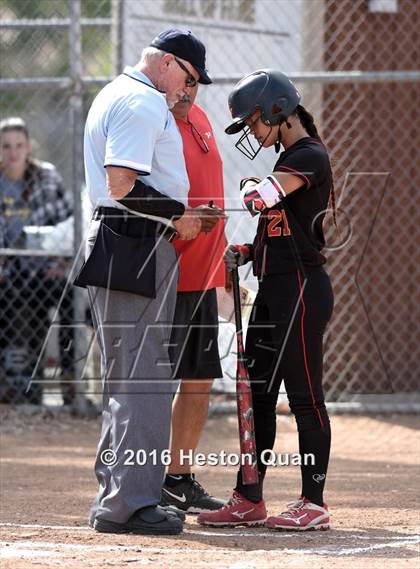 Thumbnail 2 in Orange Lutheran vs. Mission Viejo (Michelle Carew Classic) photogallery.