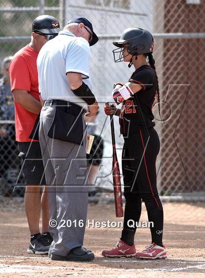 Thumbnail 1 in Orange Lutheran vs. Mission Viejo (Michelle Carew Classic) photogallery.