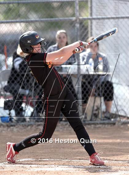 Thumbnail 1 in Orange Lutheran vs. Mission Viejo (Michelle Carew Classic) photogallery.