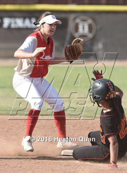 Thumbnail 3 in Orange Lutheran vs. Mission Viejo (Michelle Carew Classic) photogallery.