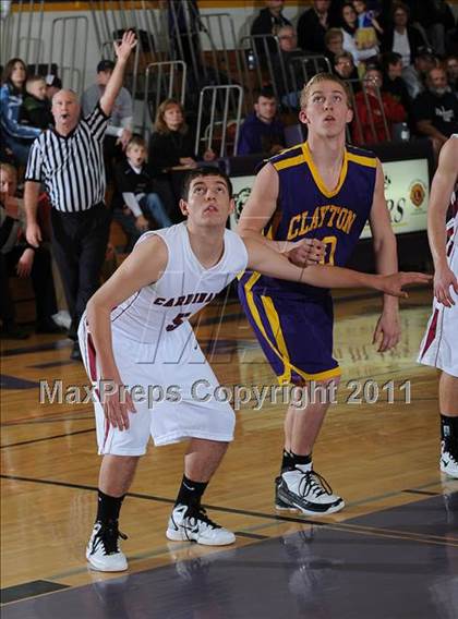 Thumbnail 1 in Clayton vs Spring Valley (Clayton Holiday Tournament) photogallery.