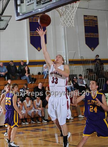 Thumbnail 1 in Clayton vs Spring Valley (Clayton Holiday Tournament) photogallery.