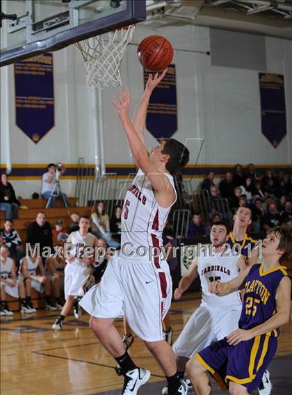 Thumbnail 3 in Clayton vs Spring Valley (Clayton Holiday Tournament) photogallery.