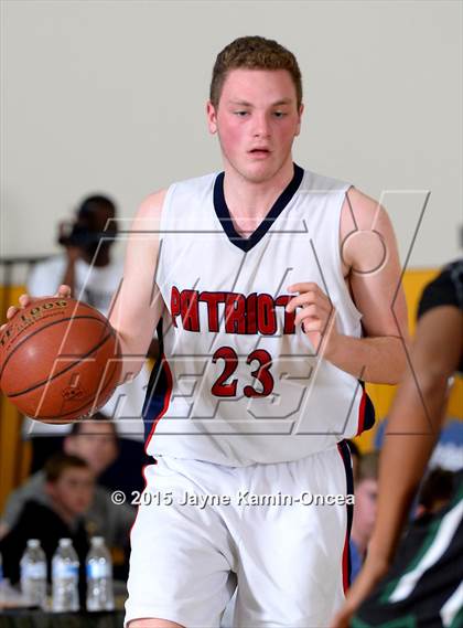 Thumbnail 2 in Hesperia Christian vs. Orangewood Academy (CIF SS D6 Final) photogallery.