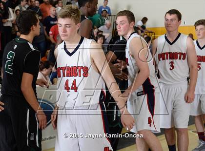 Thumbnail 3 in Hesperia Christian vs. Orangewood Academy (CIF SS D6 Final) photogallery.