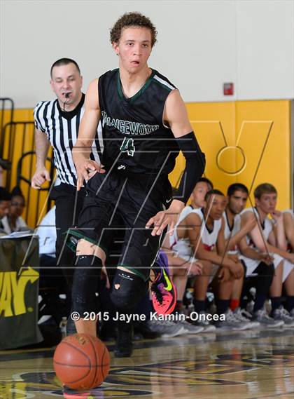 Thumbnail 1 in Hesperia Christian vs. Orangewood Academy (CIF SS D6 Final) photogallery.