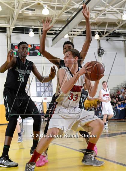 Thumbnail 2 in Hesperia Christian vs. Orangewood Academy (CIF SS D6 Final) photogallery.