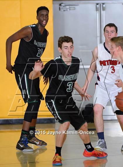 Thumbnail 3 in Hesperia Christian vs. Orangewood Academy (CIF SS D6 Final) photogallery.