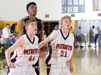 Thumbnail 3 in Hesperia Christian vs. Orangewood Academy (CIF SS D6 Final) photogallery.