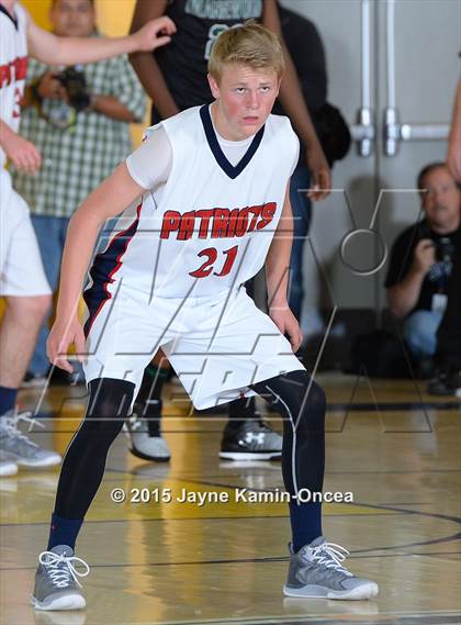 Thumbnail 2 in Hesperia Christian vs. Orangewood Academy (CIF SS D6 Final) photogallery.