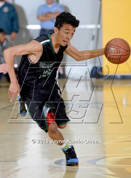 Thumbnail 2 in Hesperia Christian vs. Orangewood Academy (CIF SS D6 Final) photogallery.