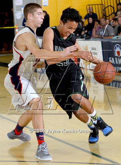 Thumbnail 3 in Hesperia Christian vs. Orangewood Academy (CIF SS D6 Final) photogallery.