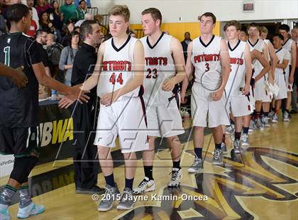 Thumbnail 2 in Hesperia Christian vs. Orangewood Academy (CIF SS D6 Final) photogallery.