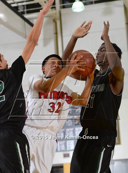 Thumbnail 3 in Hesperia Christian vs. Orangewood Academy (CIF SS D6 Final) photogallery.
